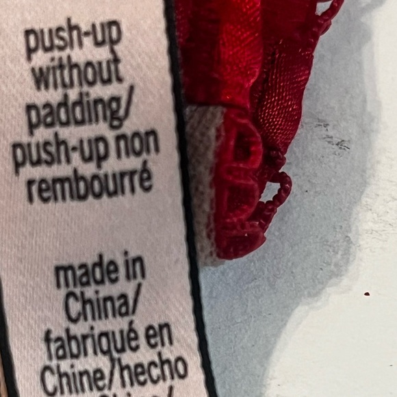 Victoria Secret Mesh Unlined Bra Push Up without padding Sz 34C Women - Picture 9 of 9